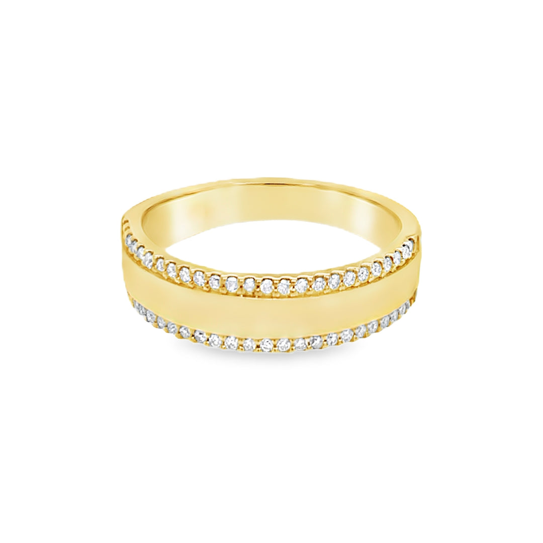 Diamond Cigar Ring
