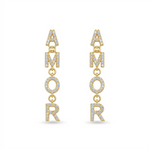 Load image into Gallery viewer, Love Diamond Piercing/Earrings
