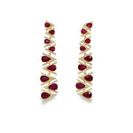 Load image into Gallery viewer, Ruby Imperial Earrings

