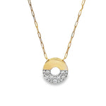 Load image into Gallery viewer, Donut Paperclip Necklace
