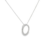 Load image into Gallery viewer, Oval of Life Diamond Necklace
