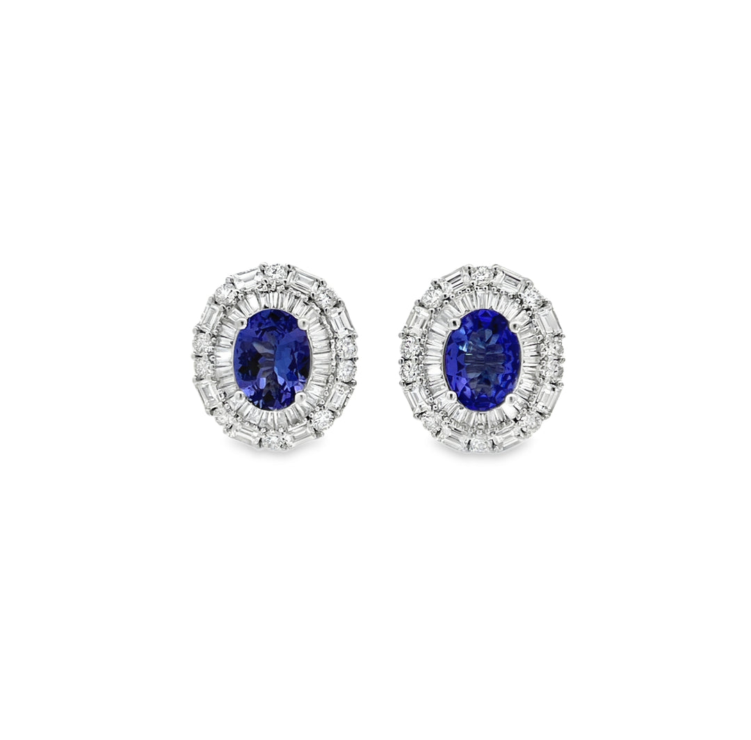 Majestic Tanzanite Earrings