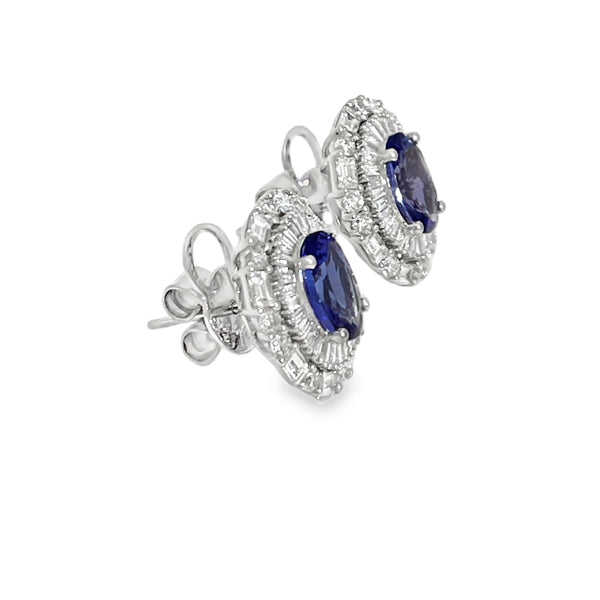 Majestic Tanzanite Earrings