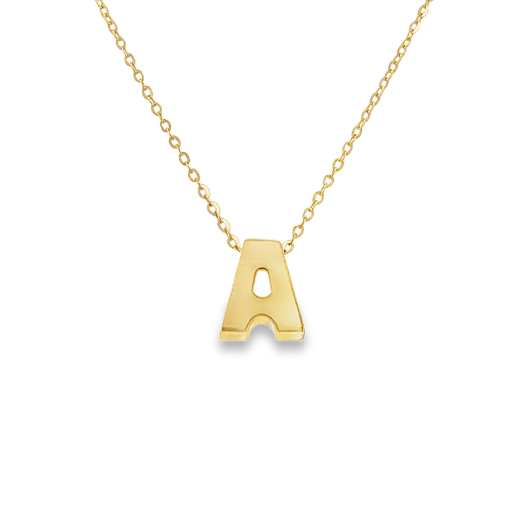 Gold Initial Necklace
