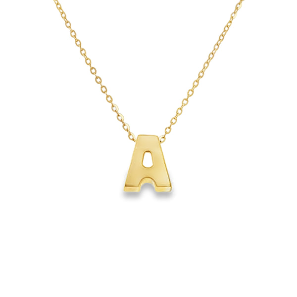 Gold Initial Necklace