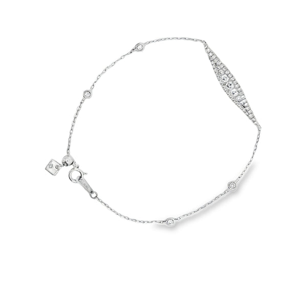 Elongated Diamond Bracelet