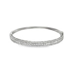 Load image into Gallery viewer, Baguette Diamond Bangle
