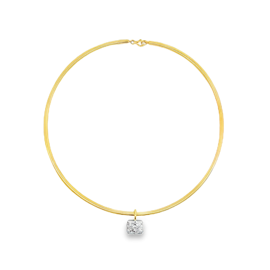 Lab Diamond Charm