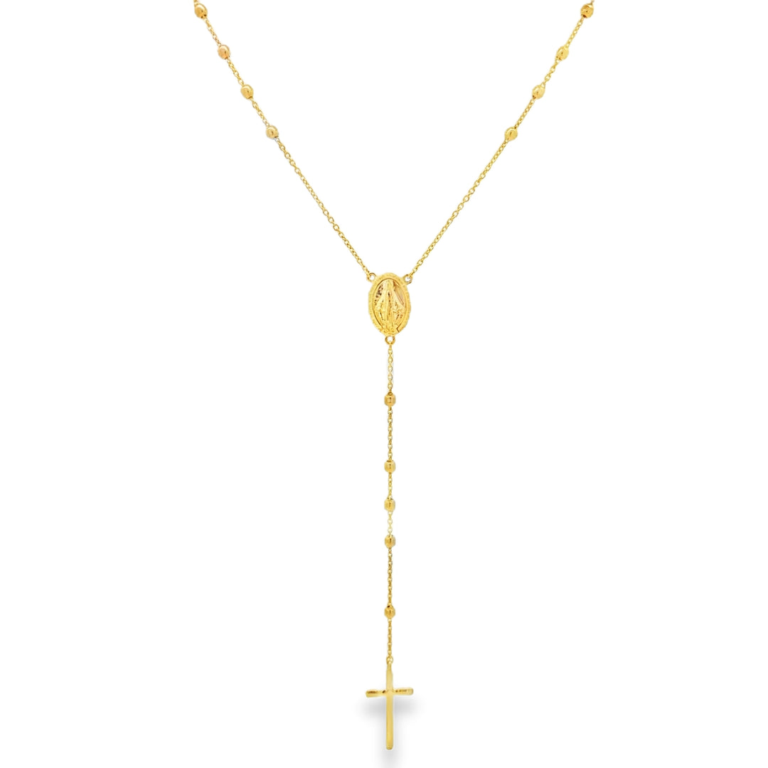 Lariat Rosary Necklace