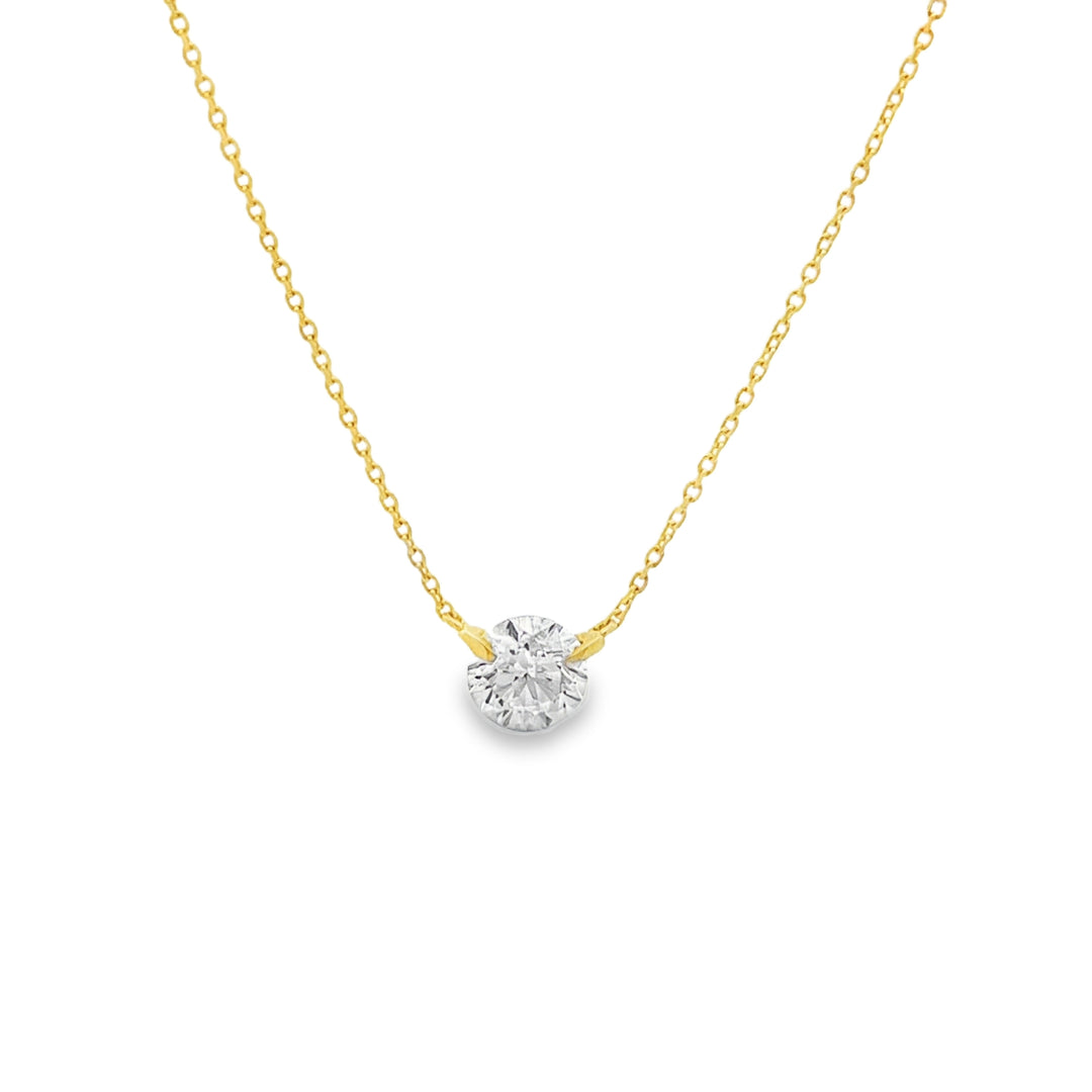 Dancing Diamond Necklace