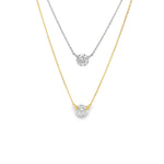 Load image into Gallery viewer, Dancing Diamond Necklace
