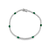Load image into Gallery viewer, Diamond Bracelet with Gemstones
