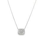 Load image into Gallery viewer, Rectangular Illusion Diamond Necklace
