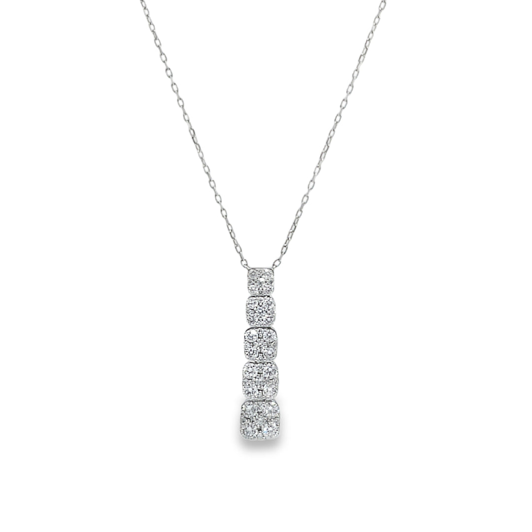Ascending Diamond Necklace