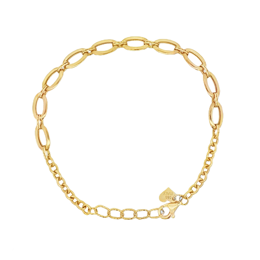 Italian Oval Bracelet