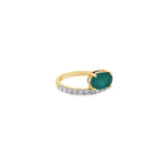 Load image into Gallery viewer, Oval Emerald Ring
