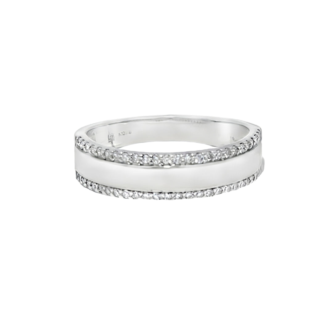 Diamond Cigar Ring