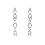 Load image into Gallery viewer, Love Diamond Piercing/Earrings
