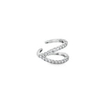 Load image into Gallery viewer, Wishbone Diamond Earcuff
