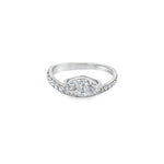 Load image into Gallery viewer, Lab Diamond Marquise Pavé Pinky Ring

