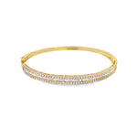 Load image into Gallery viewer, Baguette Diamond Bangle
