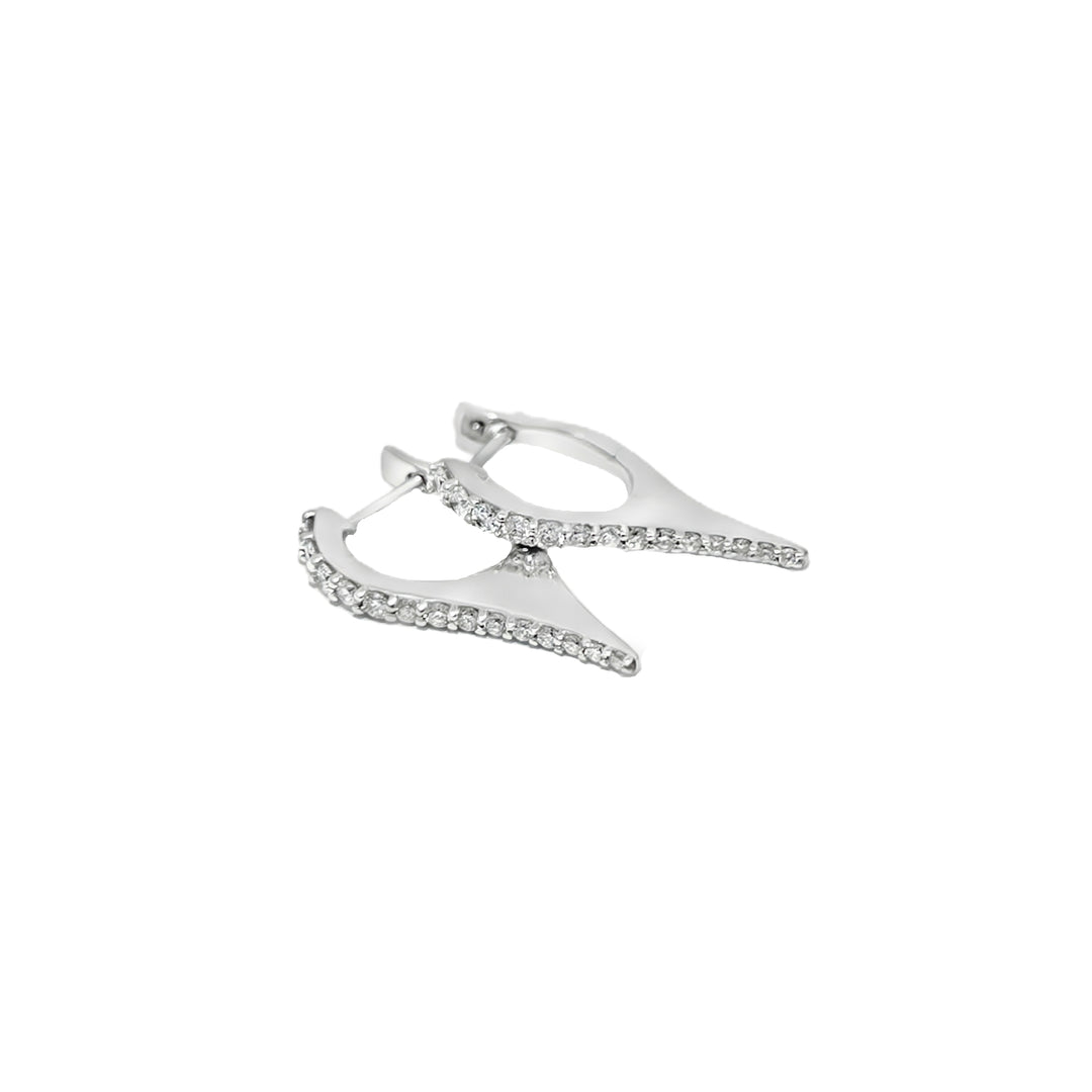 Knife Diamond Piercing/Earrings
