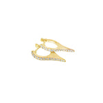 Load image into Gallery viewer, Knife Diamond Piercing/Earrings
