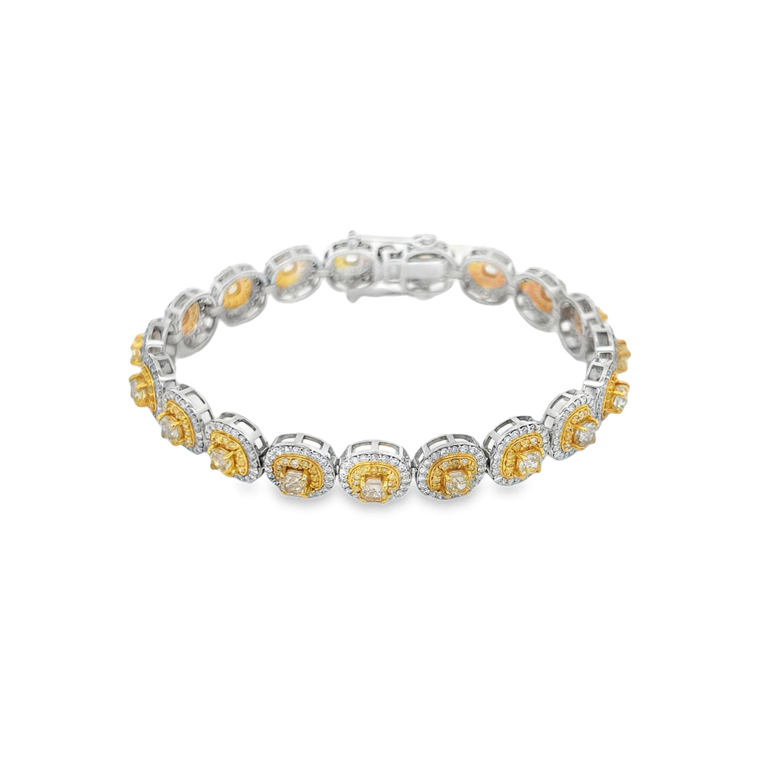 Yellow Diamond Bracelet