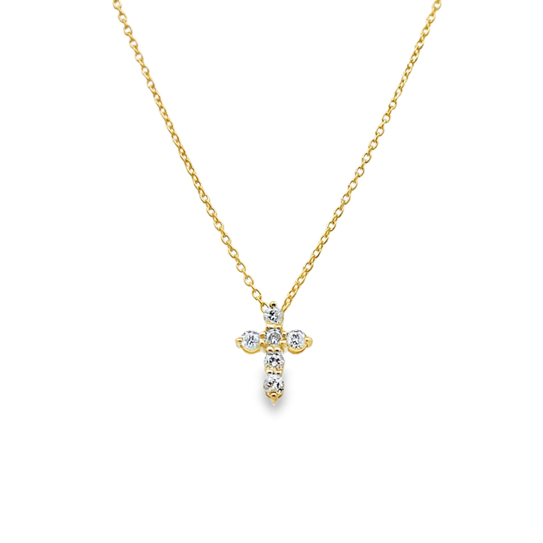 Diamond Cross Necklace