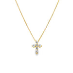 Load image into Gallery viewer, Diamond Cross Necklace

