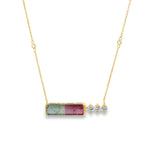 Load image into Gallery viewer, Watermelon Tourmaline Necklace
