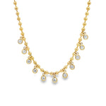 Load image into Gallery viewer, Cleo Beaded Diamond Necklace
