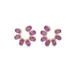 Load image into Gallery viewer, Gemstone Inside Out Earrings
