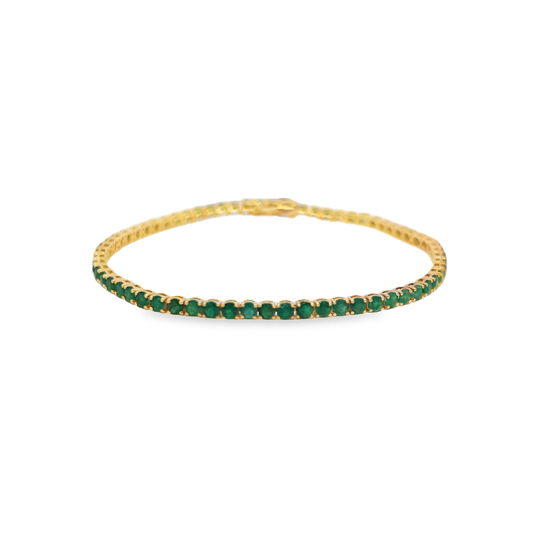 Emerald Tennis Bracelet