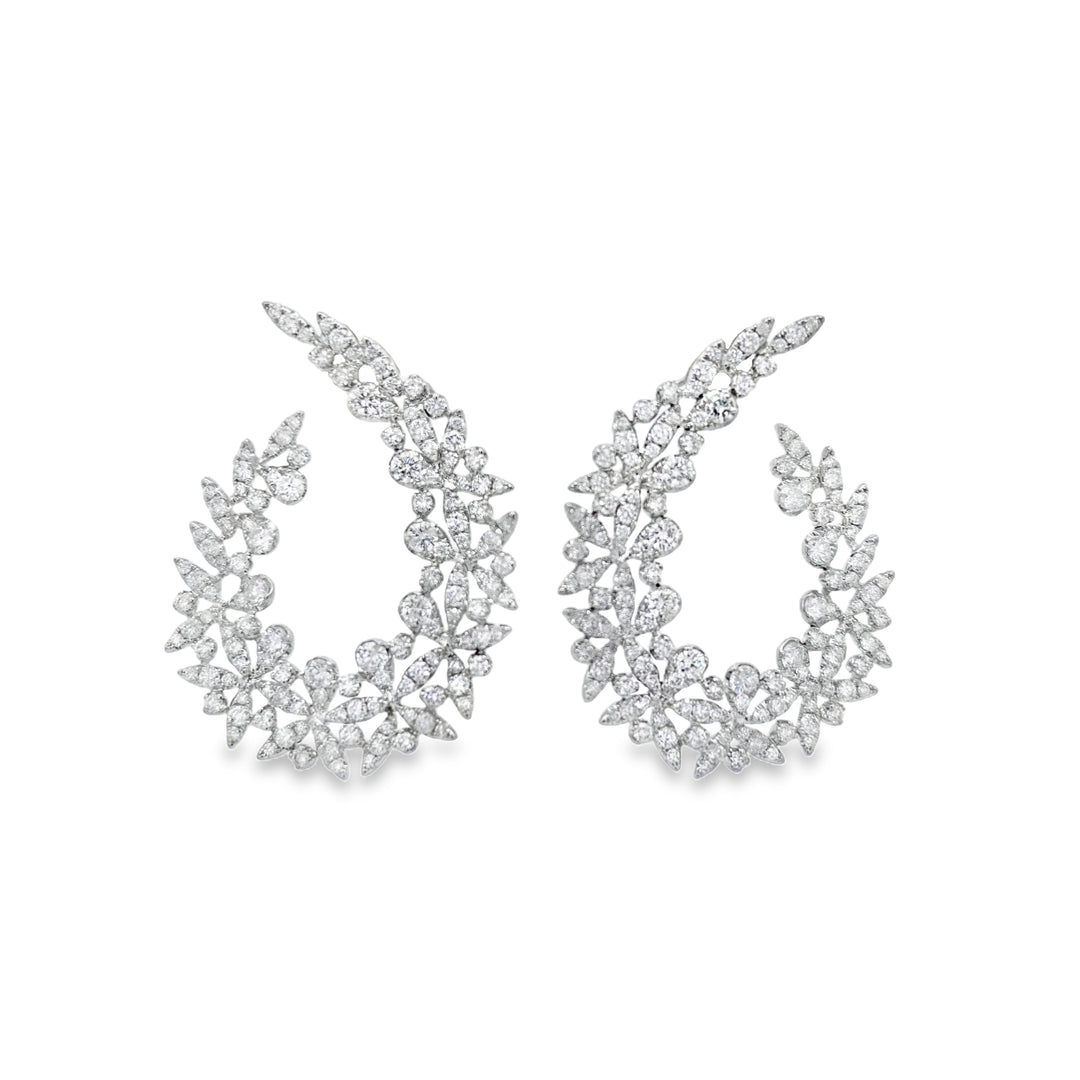 Inside Out Diamond Earrings