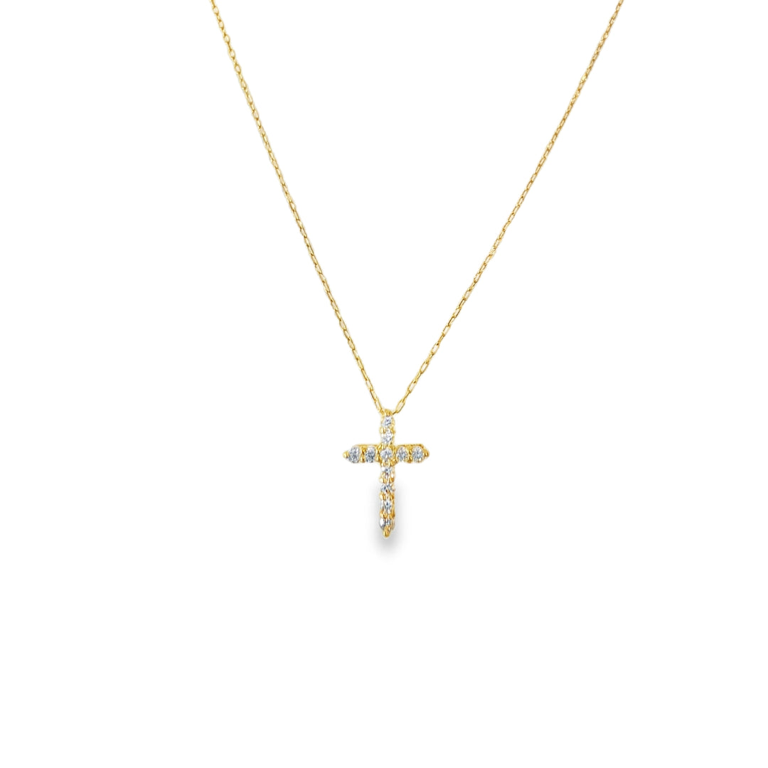 Diamond Cross Necklace