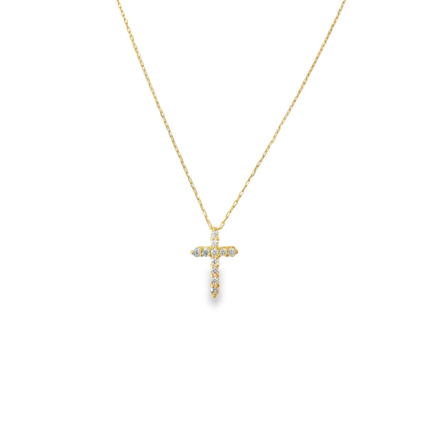 Diamond Cross Necklace