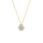 Load image into Gallery viewer, Diamond Snowflake Necklace
