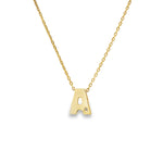 Load image into Gallery viewer, Gold Diamond Initial Necklace
