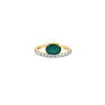 Load image into Gallery viewer, Oval Emerald Ring
