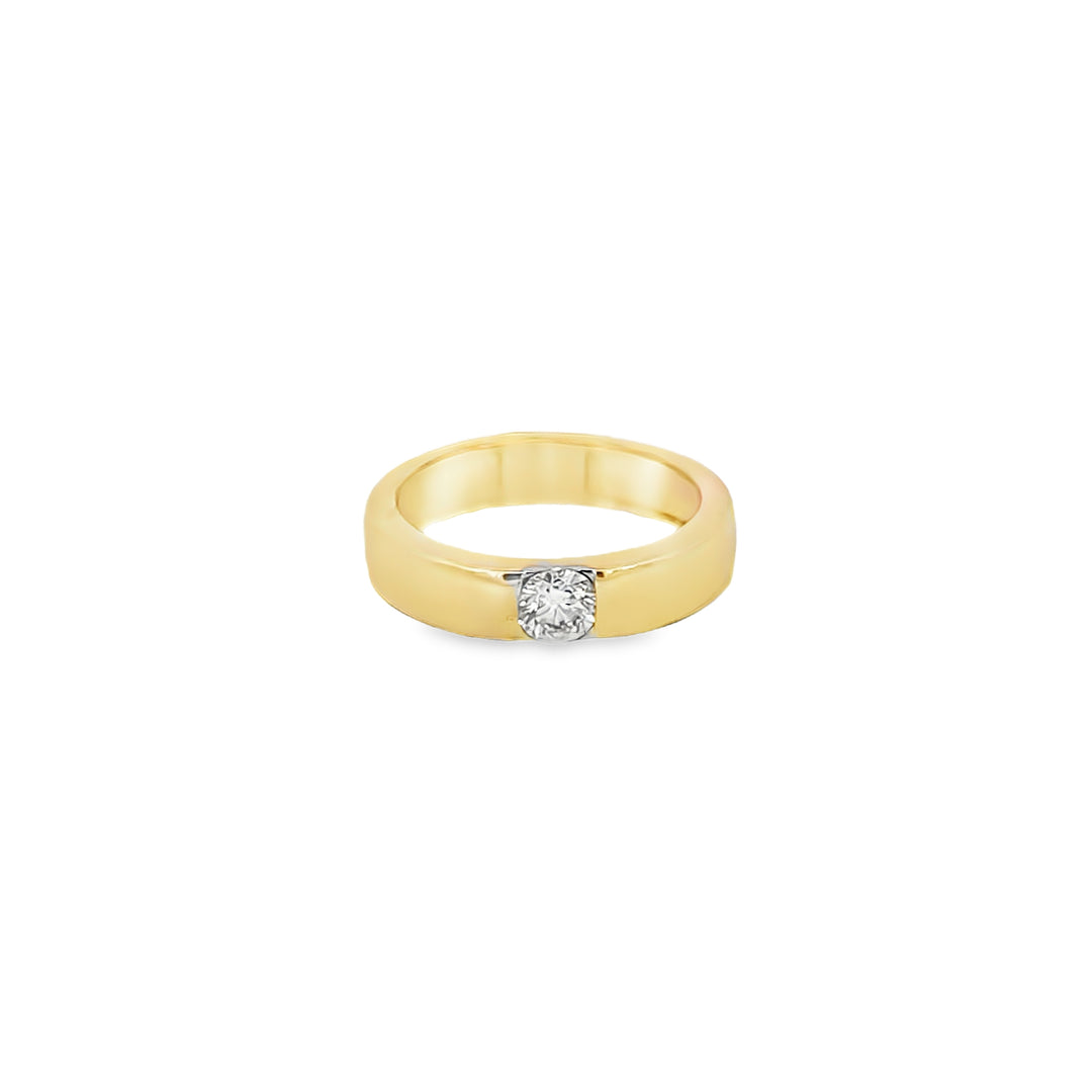 Solitaire Pinky Ring