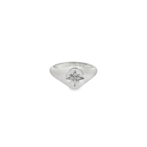 Northern Star Signet Pinky Ring