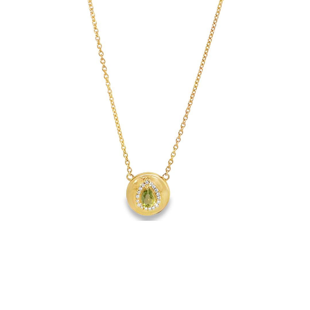 Gemstone Gold Necklace