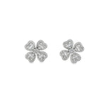Load image into Gallery viewer, Diamonds Petal Earrings
