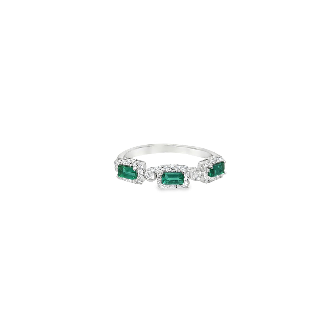 Movement Gemstone Ring