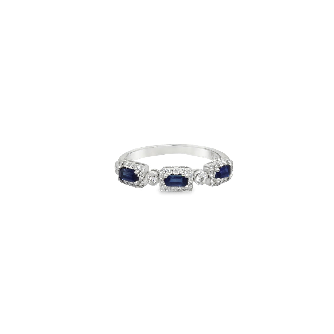Movement Gemstone Ring