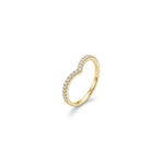 Load image into Gallery viewer, Diamond V Ring
