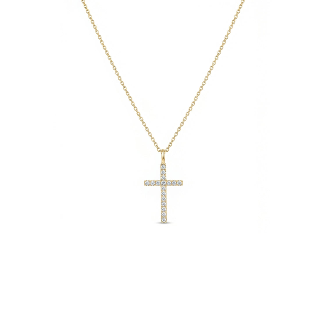 Diamond Cross Necklace