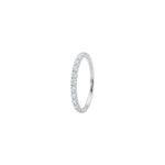 Load image into Gallery viewer, Diamond Half Eternity Ring
