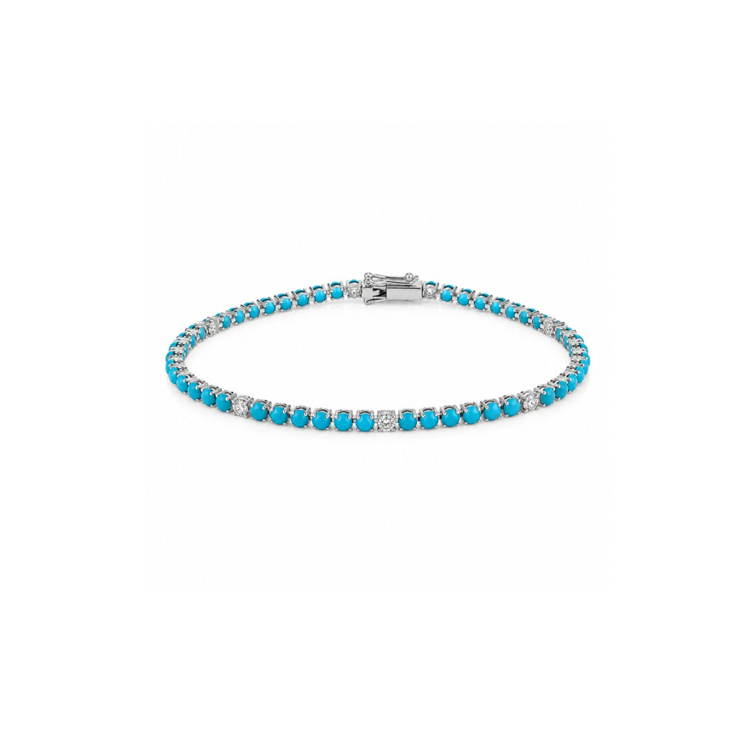 Turquoise Tennis Bracelet